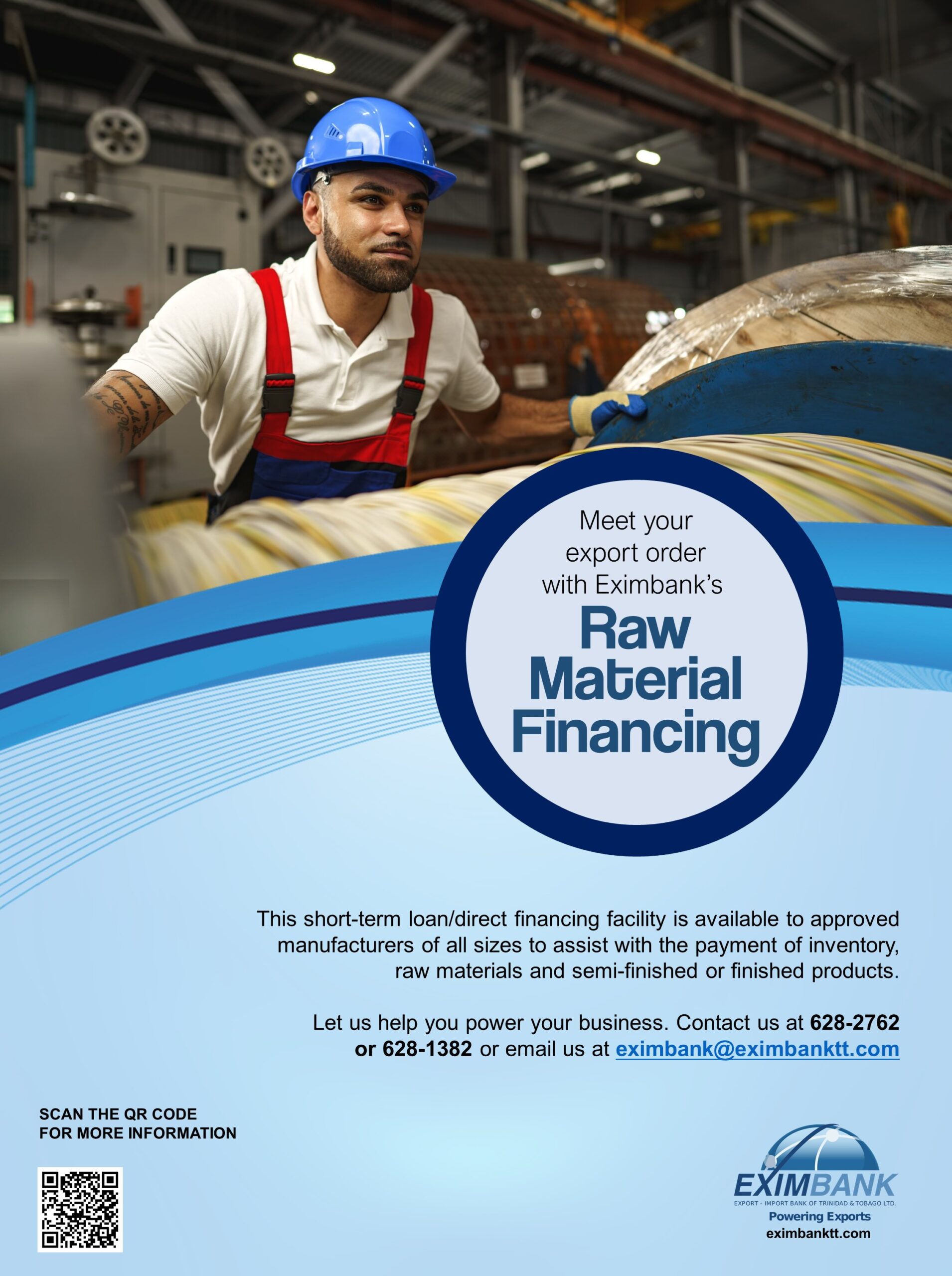 Exim Bank|Raw Material Financing